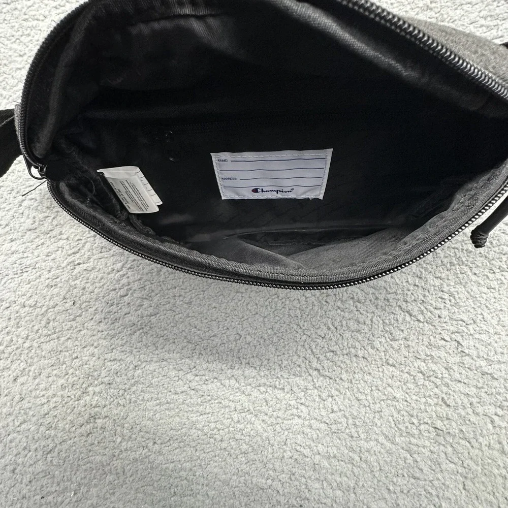 Champion CH1033-020 Prime Bag Slingpack Fanny Pack Dark Grey Felt Patch OSFA